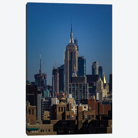 Empire State Building Canvas Print #SMX596} by Sean Marier Canvas Art