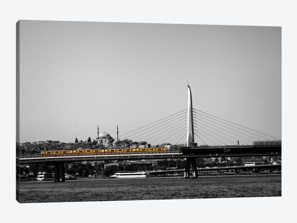 Yellow Train, Istanbul by Sean Marier 1-piece Canvas Print