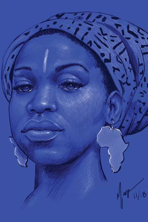 Ola by Sheeba Maya wall art