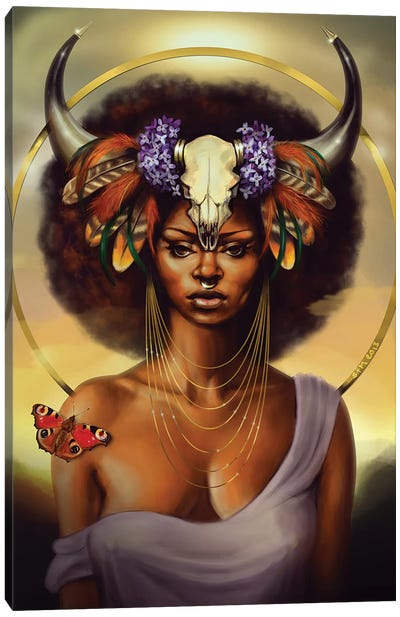 Taurus Canvas Art Print - Sheeba Maya
