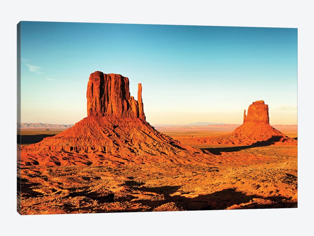 Monument Valley National Park Near Sunset by Susan Richey 1-piece Canvas Art