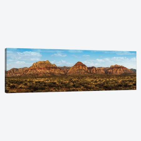 Mountain Range In Red Rock Canyon Nevada Canvas Print #SMZ106} by Susan Schmitz Canvas Art