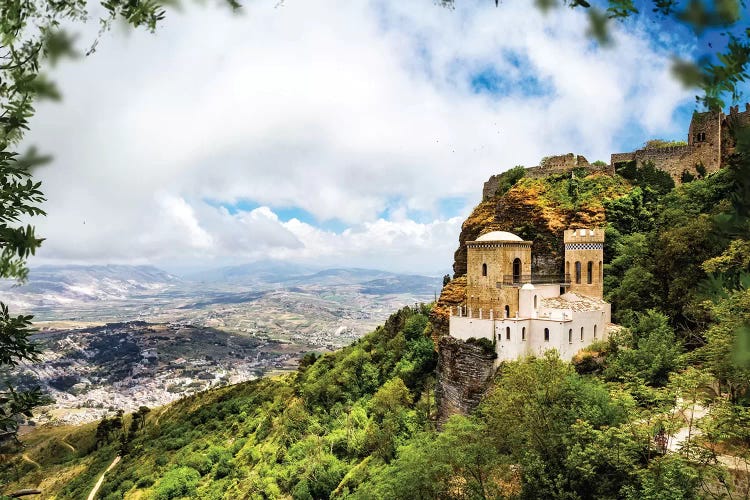 Norman Castle On Mount Erice - Sicily Italy II
