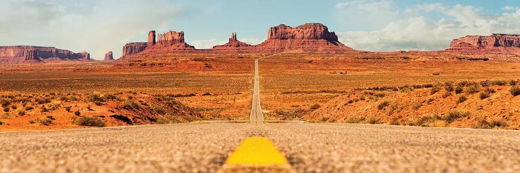 Open Road In Southwest United States