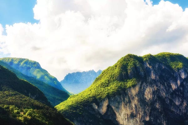 Susan Richey: Peaks In Italian Alps II by Susan Richey