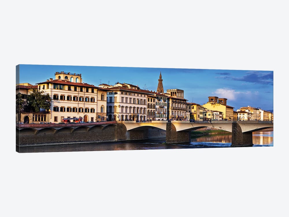 Ponte Vecchio Bridge At Twilight by Susan Richey 1-piece Art Print