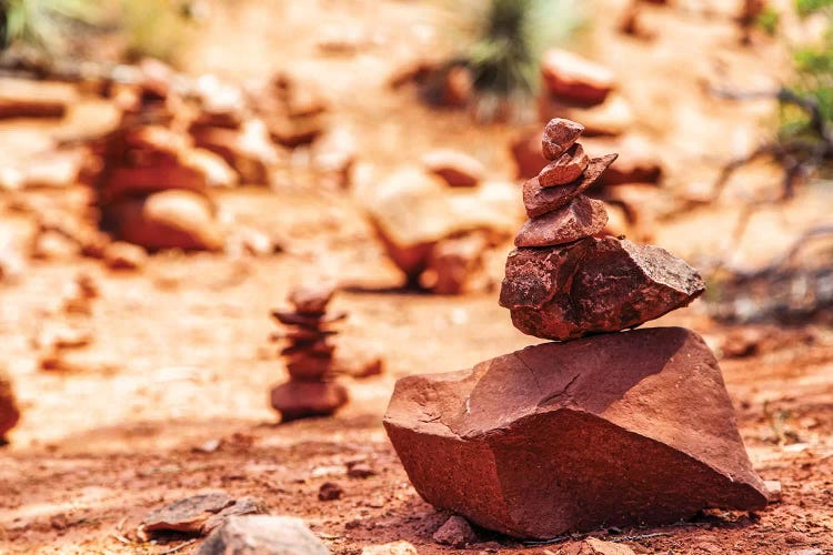 Rock Pile At Vortex In Sedona Arizona