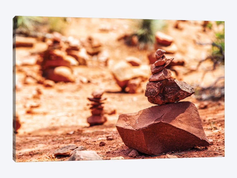 Rock Pile At Vortex In Sedona Arizona by Susan Richey 1-piece Art Print