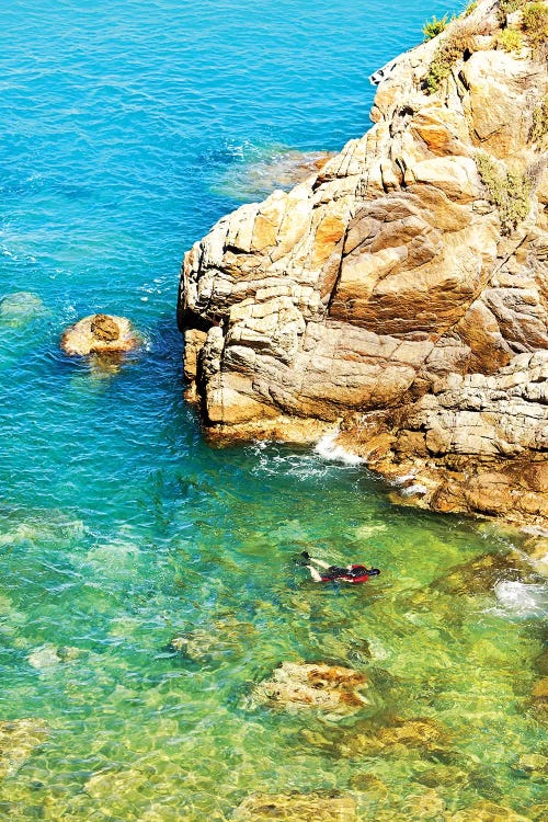 Snorkeling In Mediterranean Sea
