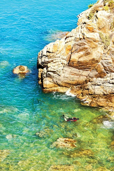 Snorkeling In Mediterranean Sea