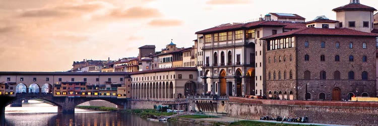 Sunset Over Ponte Vecchio by Susan Richey wall art