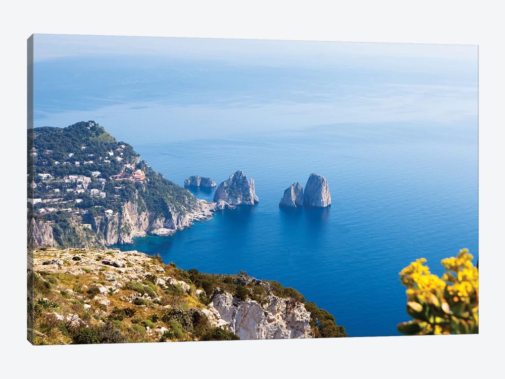 View Of Amalfi Coast by Susan Richey 1-piece Art Print