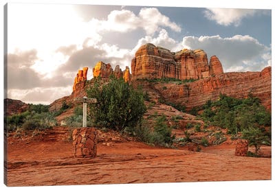Cathedral Rock Hiking Trail In Sedona Arizona Canvas Art Print - Take a Hike