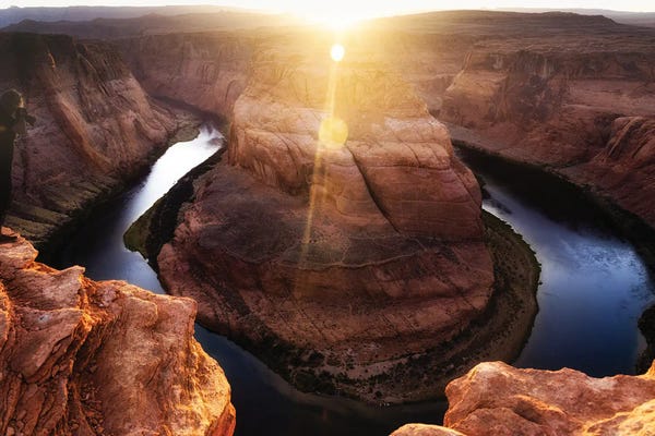 Colorado: Colorado River Wrapping Around Horseshoe Bend by Susan Richey
