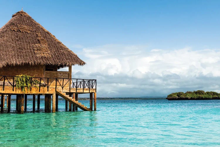 Private Hut In A Tropical Paradise by Susan Richey wall art