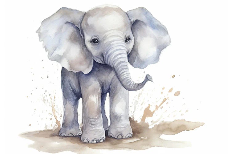 Cute Baby Elephant