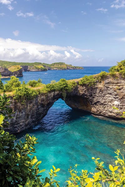 Susan Richey: Pasih Uug Beach On Nusa Penida Island by Susan Richey