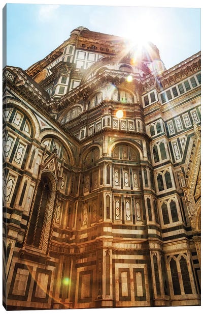 Cattedrale Di Santa Maria Del Fiore In Florence Italy Canvas Art Print - Tuscany Art