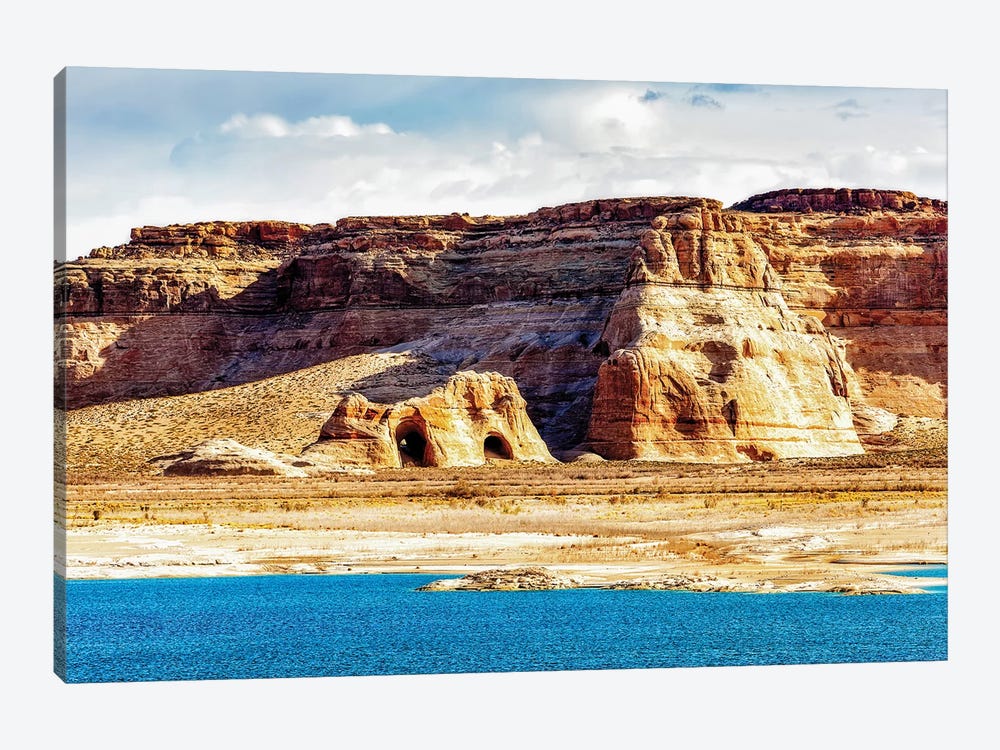 Coves On Shore Of Lake Powell by Susan Richey 1-piece Canvas Wall Art