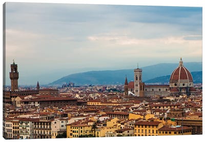 Florence Italy Cityscape Canvas Art Print - Florence Art