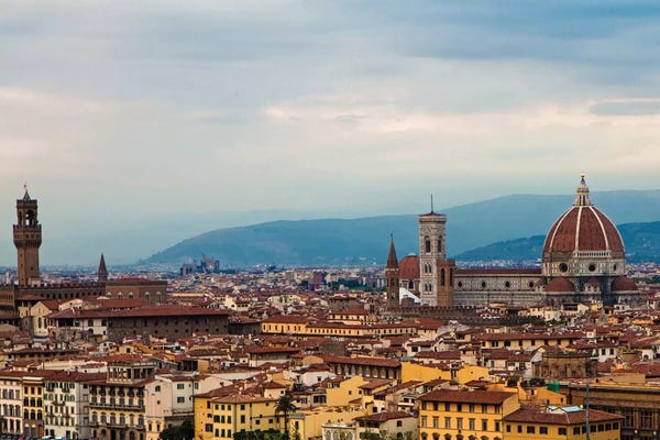 Susan Richey: Florence Italy Cityscape by Susan Richey