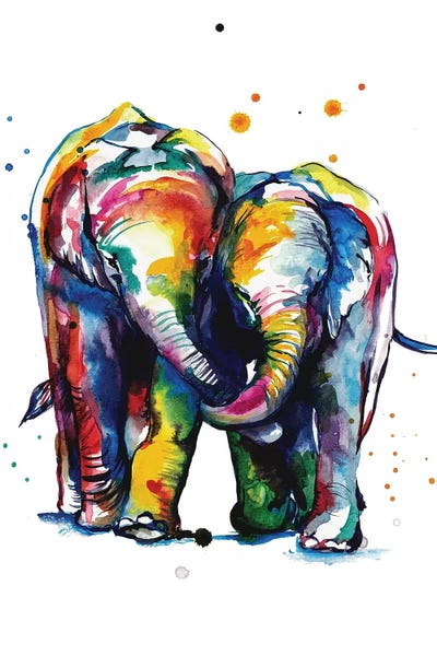 Kids Animal Art: Elephants by Weekday Best