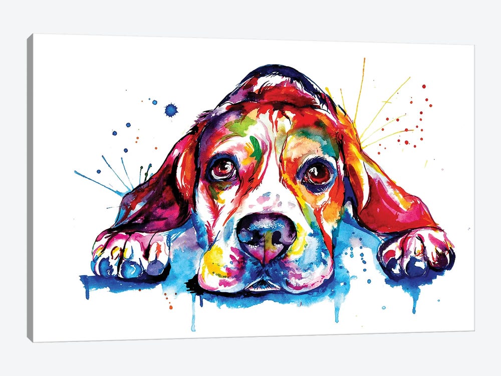 Beagle by Weekday Best 1-piece Art Print