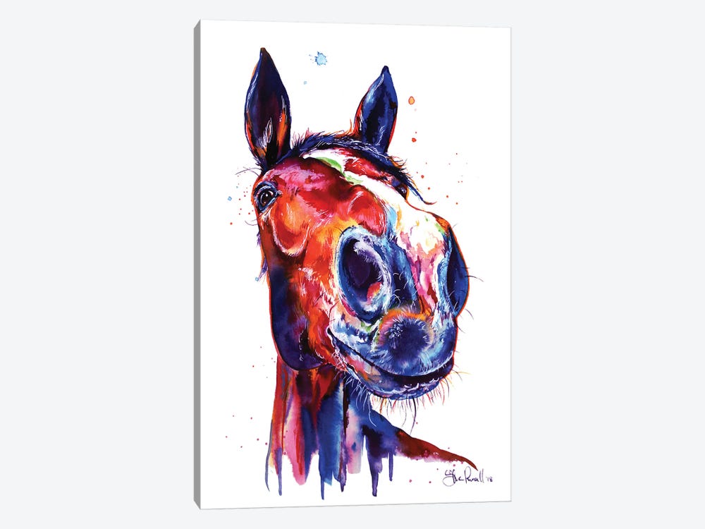 Horse by Weekday Best 1-piece Canvas Artwork