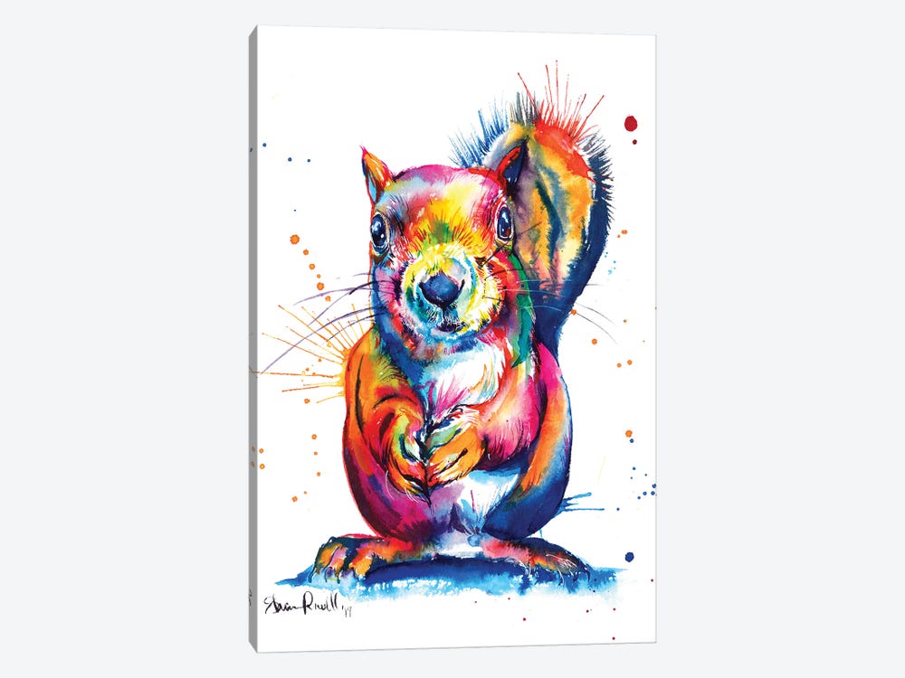 Squirrel by Weekday Best 1-piece Canvas Wall Art