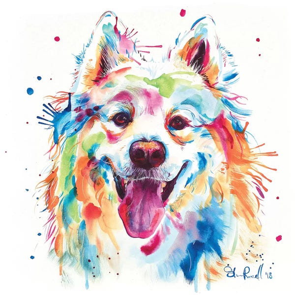 Other Breeds: Samoyed Square by Weekday Best