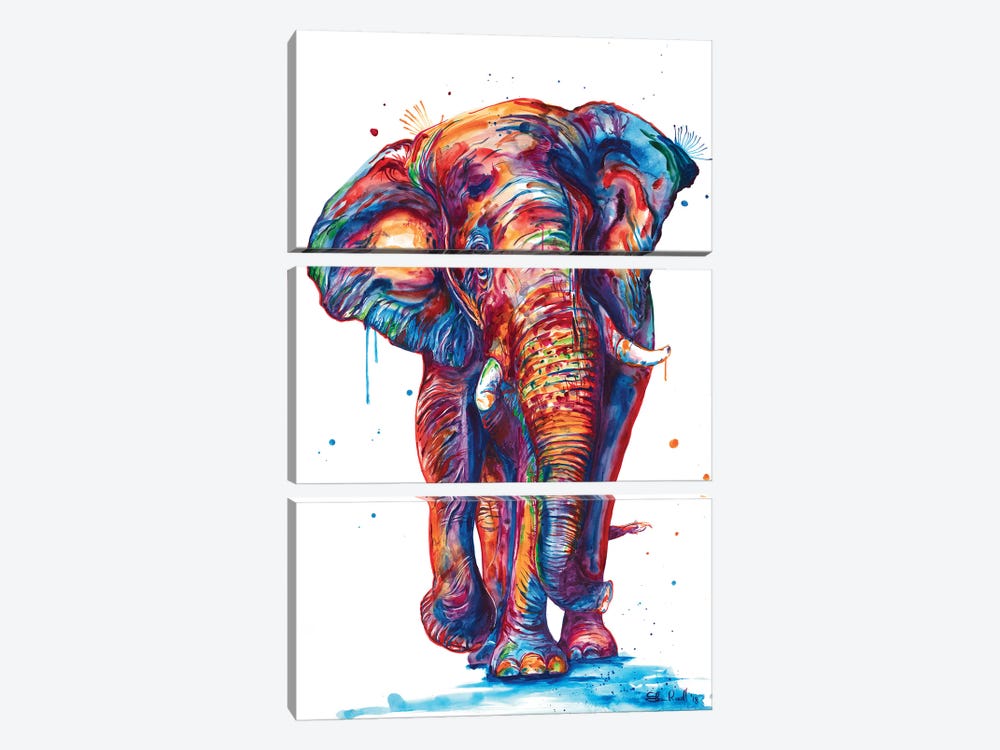 Elephant by Weekday Best 3-piece Art Print