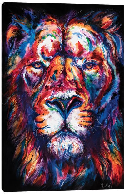 Lion Canvas Art Print - Weekday Best