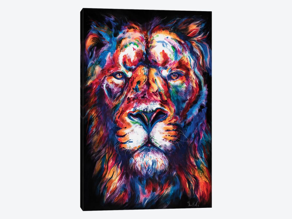 Lion by Weekday Best 1-piece Canvas Art