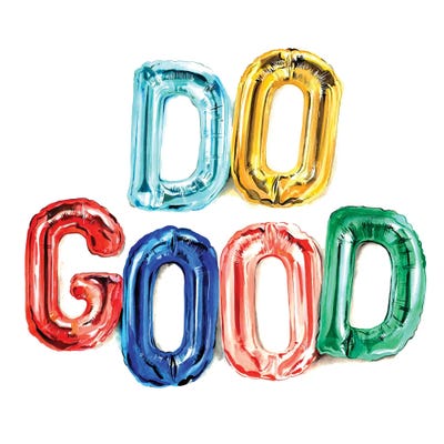 Do Good by Weekday Best metal wall art