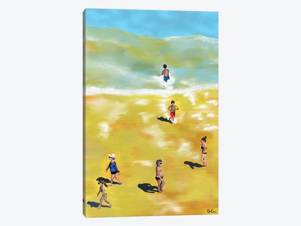 Summer Fun II by Silan Chen 1-piece Canvas Art Print