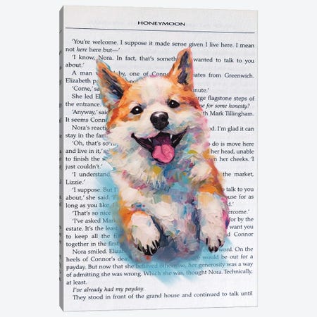 Dog II Canvas Print #SNC72} by Silan Chen Canvas Art