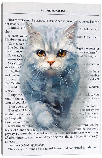 Kitten Canvas Art Print - Silan Chen