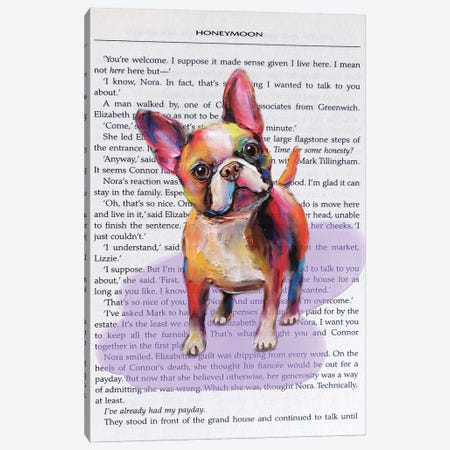 French Bulldog Canvas Print #SNC75} by Silan Chen Canvas Print