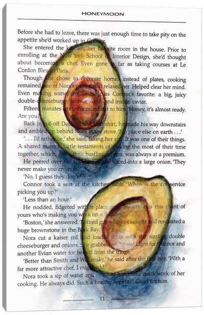 Avocado Lover Canvas Art Print - Avocados