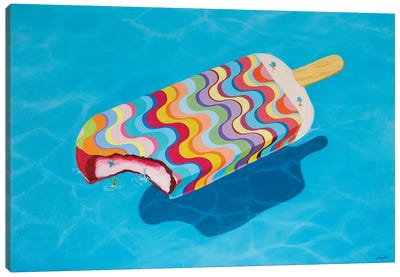 Pool 615 Canvas Art Print - Swimming Pool Art