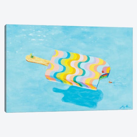 Pool 982 Canvas Print #SNG13} by Sanghee Ahn Canvas Wall Art