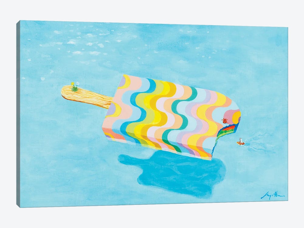 Pool 982 by Sanghee Ahn 1-piece Canvas Wall Art