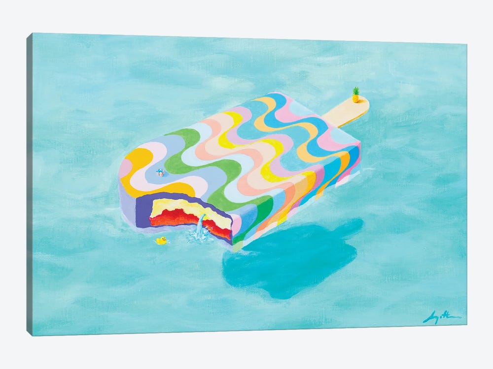 Pool 983 by Sanghee Ahn 1-piece Art Print