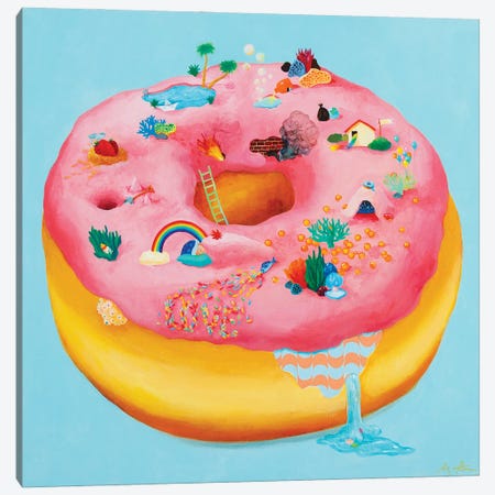 Doughnut 835 Canvas Print #SNG3} by Sanghee Ahn Canvas Print