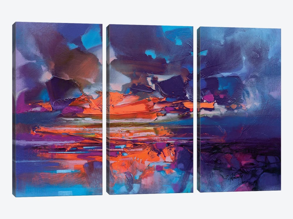 Compression by Scott Naismith 3-piece Canvas Wall Art