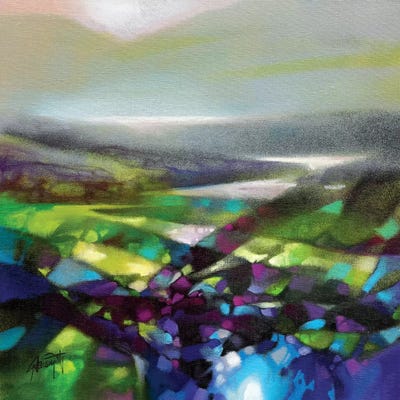 Displacement Greens by Scott Naismith acrylic art print