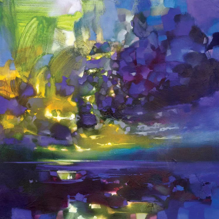 Purple Movement by Scott Naismith wall art