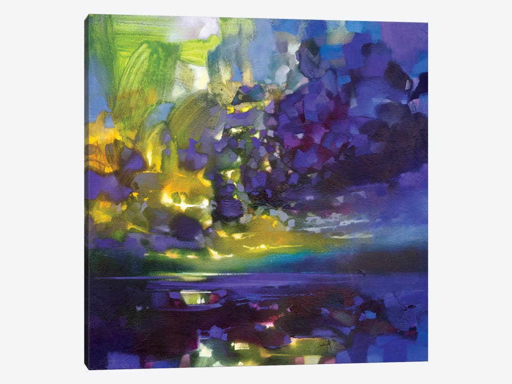 Purple Movement by Scott Naismith 1-piece Canvas Art Print