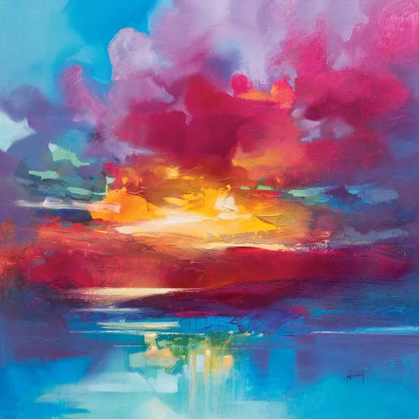 Abstract: Loch Lomond Sky by Scott Naismith