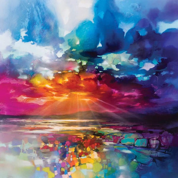 Azure Blue: Sun's Energy by Scott Naismith